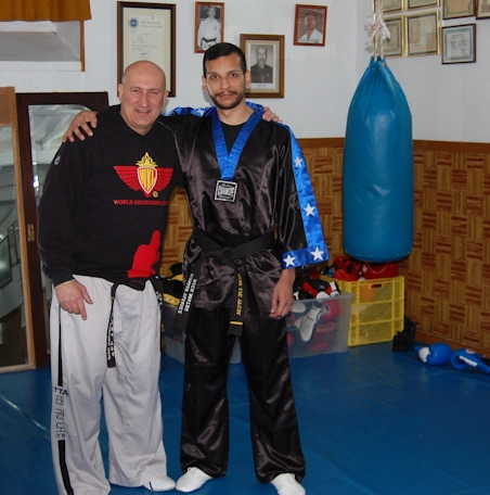 Morgan y el Maestro Mario Pons de España Morgan Vásquez y el Maestro Mario Pons de España